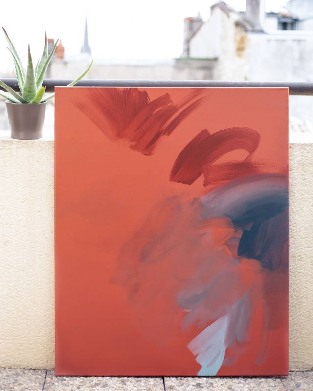 Inattention 7 - Acrylic on canvas - 39,4x31,5in - 100x80cm⁠ ⁠